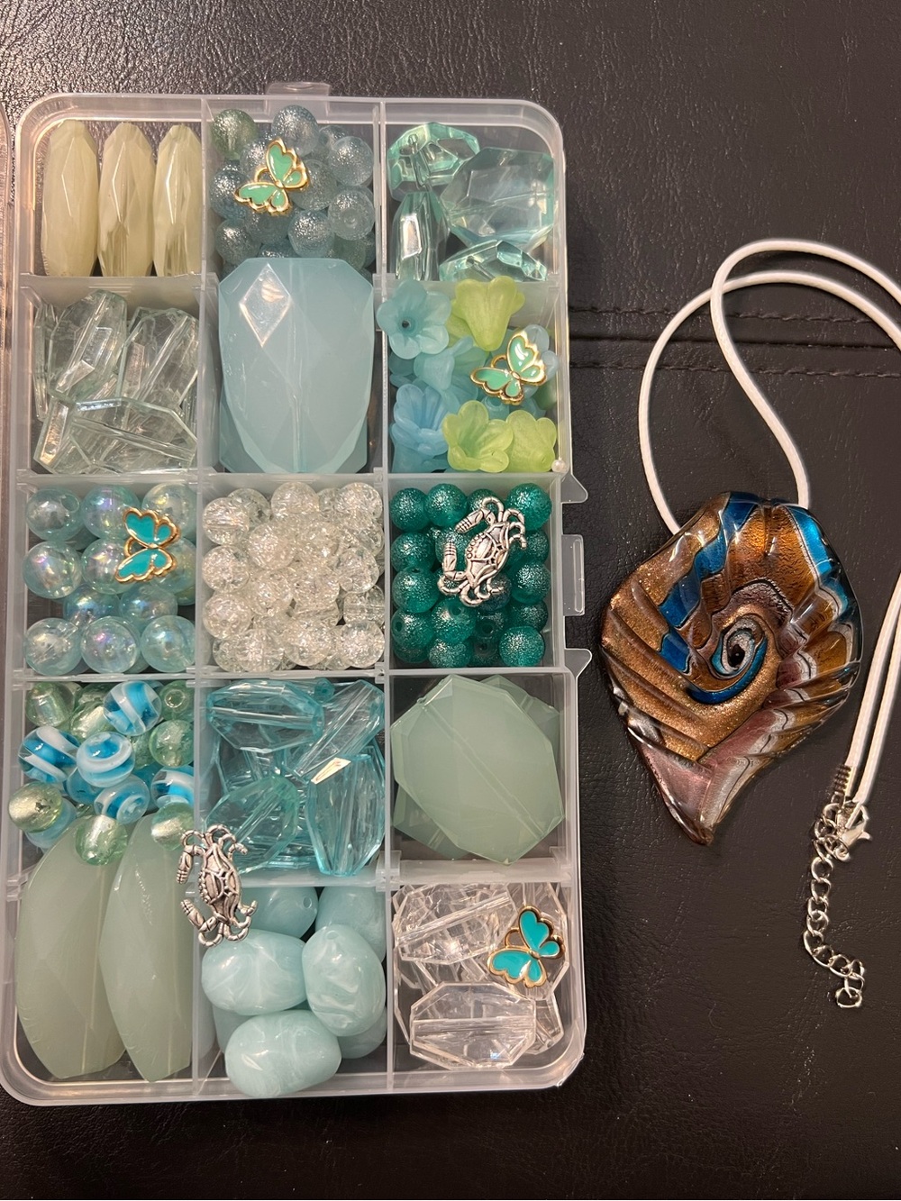 Craft Beads, CARIBBEAN WATERS - NOT WET, Jewelry Supplies, loose bulk beads